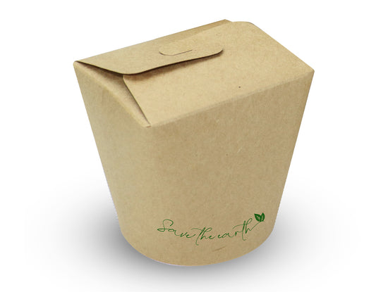 Caja Multiusos Kraft 1000ml (32oz) (500 unid/caja)- (exclusivo online)