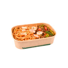 Cargar imagen en el visor de la galería, Tapa Cartón para Envase Microondable Kraft 500/750/1000ml