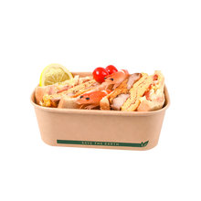 Cargar imagen en el visor de la galería, Tapa Cartón para Envase Microondable Kraft 500/750/1000ml