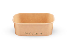 Cargar imagen en el visor de la galería, Envase Microondable Rectangular Kraft 750 ml- 25oz