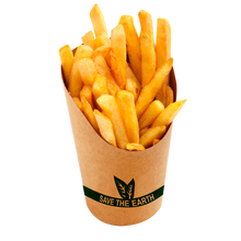 Cargar imagen en el visor de la galería, Envase redondo Kraft fritos/Wrap 360ml- 12 oz (1000 unid/caja) (exclusivo online)