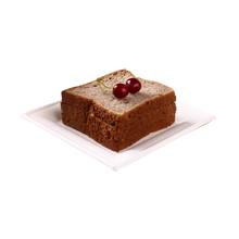 Cargar imagen en el visor de la galería, Plato Cuadrado Caña de Azúcar 26x26cm (250 unid/caja)- (exclusivo online)