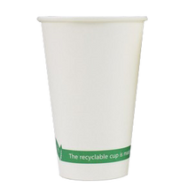 Cargar imagen en el visor de la galería, Vasos Blancos Reciclados 600ml (20oz), (1000 unid/caja)