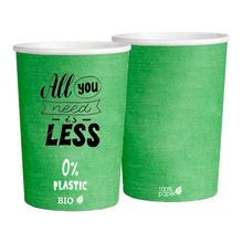 Cargar imagen en el visor de la galería, Vasos Verdes Plastic Free 220ml (7,5oz) (1000 unid/caja)