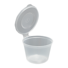 Cargar imagen en el visor de la galería, Tarrina para Salsa 120 ml con bisagra