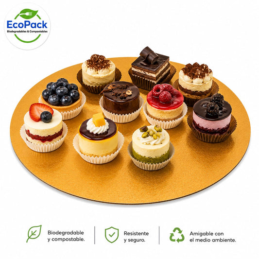 Disco Crostata Dorata 28cm, 1050gr