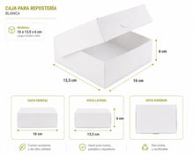 Carica l'immagine nel visualizzatore di Gallery, Scatola per pasticceria 16x14x6cm