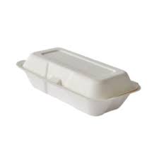 Envase Fibra de Caña 21,3x10,7x7,5cm Hot Dog
