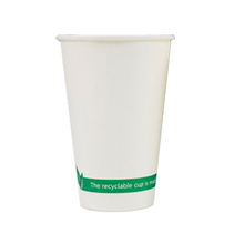 Cargar imagen en el visor de la galería, Vasos Blancos Reciclados 360ml (12oz)