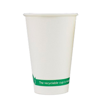 Cargar imagen en el visor de la galería, Vasos Blancos Reciclados 480ml (16oz)