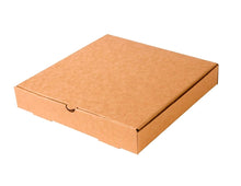 Cargar imagen en el visor de la galería, Caja Pizza Kraft 26x26x3,5cm (100 unidades)