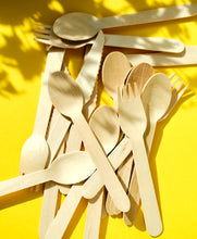 Cargar imagen en el visor de la galería, Cuchara Madera 16 cm