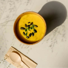 Cargar imagen en el visor de la galería, Sopera Cartón + Tapa Kraft 450ml (Combo)- 16oz