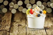 Cargar imagen en el visor de la galería, Tarrina Helado Blanca  80ml (3oz) (1000 unid/caja) (exclusivo online)