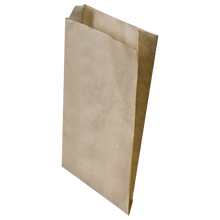 Cargar imagen en el visor de la galería, Bolsa Bollería Papel Kraft Verjurado 12+6x20cm