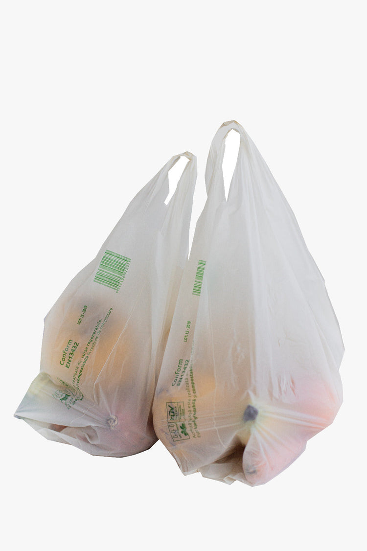 Bolsas Camiseta Compostables