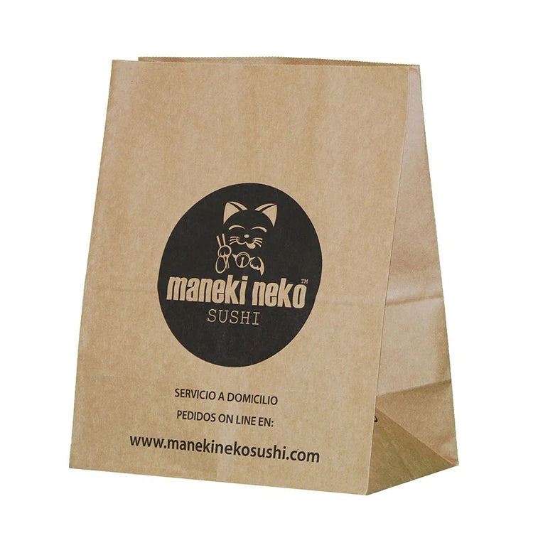 Bolsas Kraft Americanas - Personalizadas a 1 tinta - 2 caras