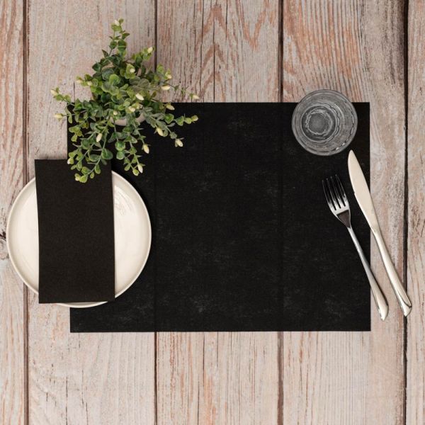 Rollo Mantel-Camino de Mesa Newtex Negro 0,40x48mt