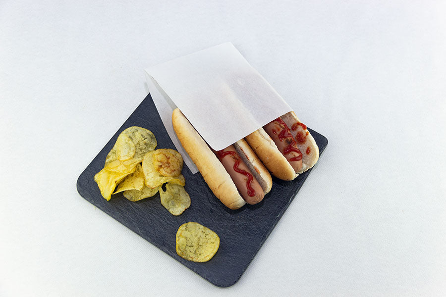 Bolsa Antigrasa Blanca Fast Food 15x15cm
