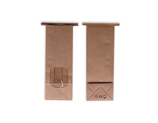 Bolsa SOS con ventana y autocierre 60 gsm 9x6x25cm (500 unid/caja)-(exclusivo online)