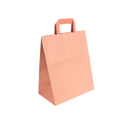Bolsa Kraft Asa Plana XS 90gsm (22+10x29cm)