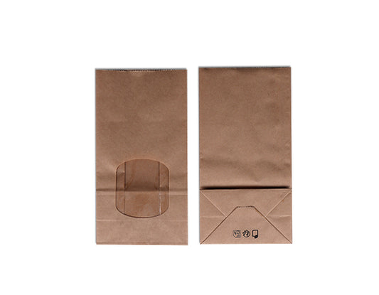 Bolsa SOS con ventana 60 gsm 13x8x25cm + BOPP (500 unid/caja)-(exclusivo online)