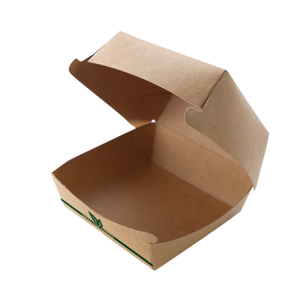 Caja Kraft Hamburguesa Pequeña 11x11x7cm (200 unid/caja)