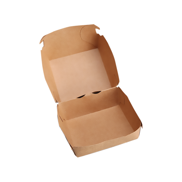 Caja Kraft Hamburguesa Pequeña 11x11x7cm (200 unid/caja) (exclusivo online)