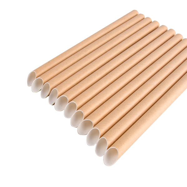 Pajitas Cartón Kraft 12mm x 21cm (Extra-Gruesas) (2500 unid/caja) (exclusivo online)