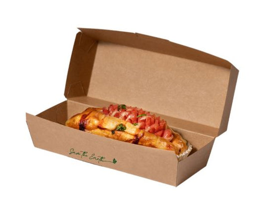 Caja Kraft Hot Dog/Panini XL 26x12x7cm