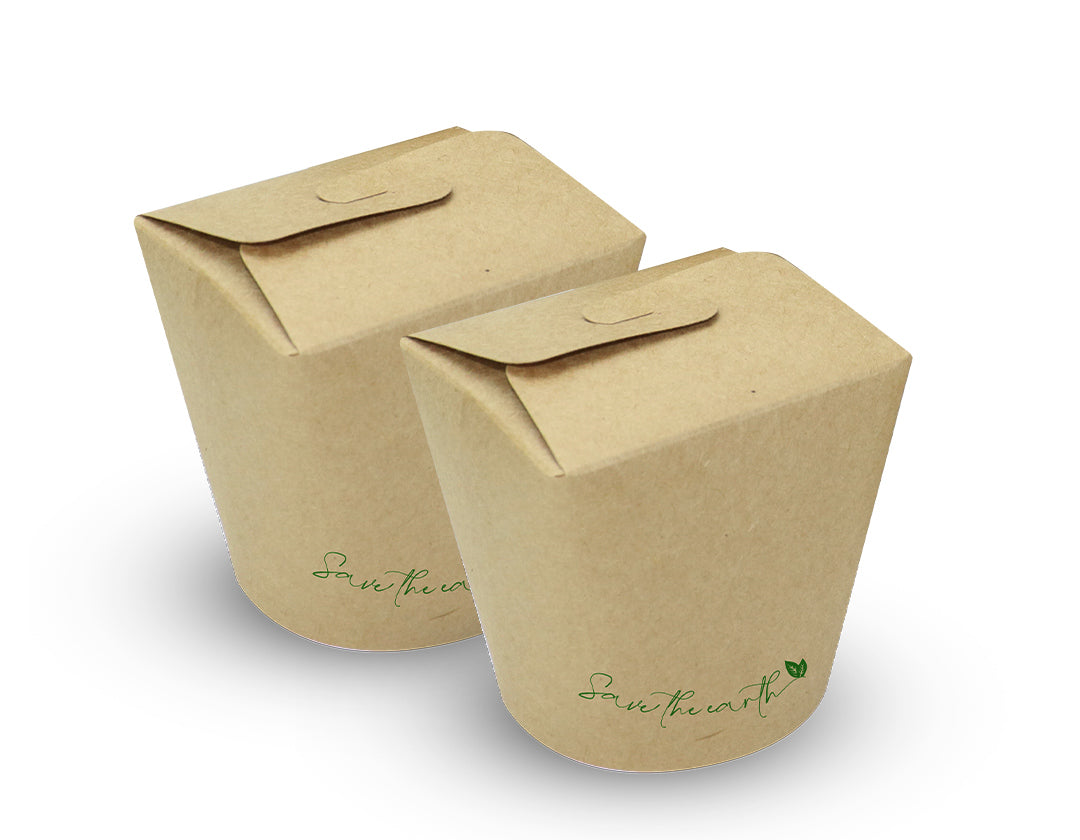 Caja Multiusos Kraft 1000ml (32oz) (500 unid/caja)- (exclusivo online)