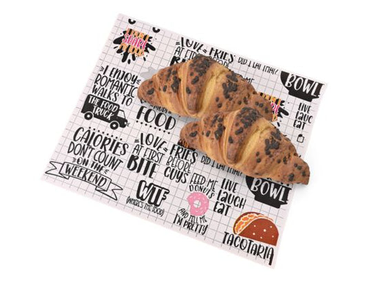 Papel Antigrasa Fast Food 28x34cm (500 unid/pack)
