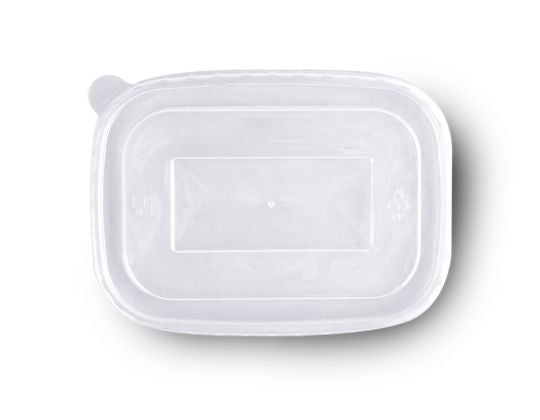 Tapa Transparente para Envase Microondable Kraft 500/750/1000ml