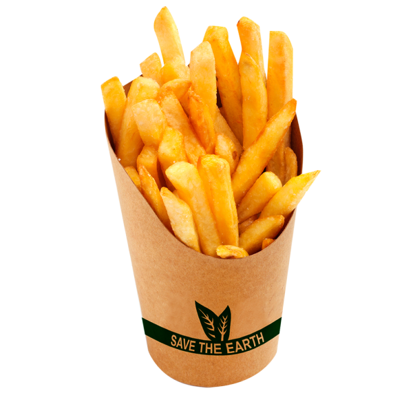Envase redondo Kraft fritos/Wrap 360ml- 12 oz (1000 unid/caja)  (exclusivo online)