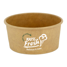 Cargar imagen en el visor de la galería, Tarrina Helado Kraft 240ml (8oz) (1000 unid/caja) (exclusivo online)
