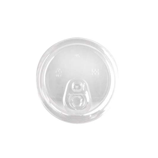 Tapa Plana Strawless para Vasos 100% Reciclados (sin pajita)