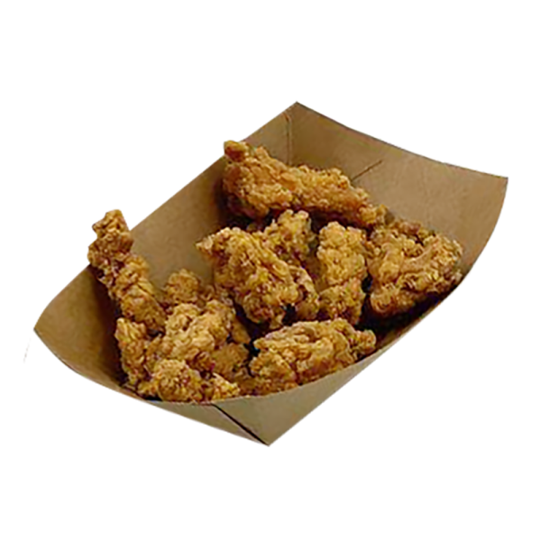 Barquetas Kraft Antigrasa/Fritos 1000ml (17x10x6cm)