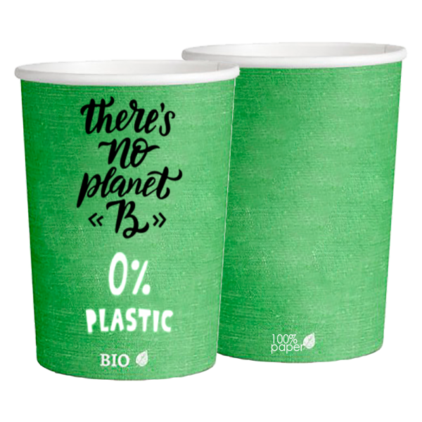 Vasos Verdes Plastic Free 360ml (12oz)