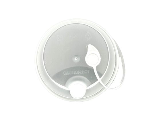 Tapas reutilizables PP con apertura/cierre fácil para vasos 350 y 470ml