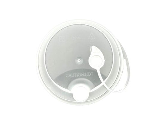 Tapas reutilizables PP con apertura/cierre fácil para vasos 350 y 470ml