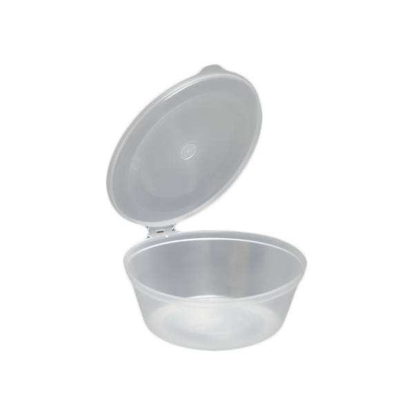 Tarrina para Salsa 70 ml con bisagra