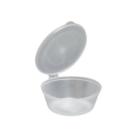 Tarrina para Salsa 70 ml con bisagra