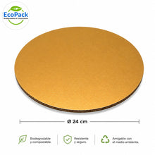 Carica l'immagine nel visualizzatore di Gallery, Disco Crostata Dorata 24cm, 1050gr
