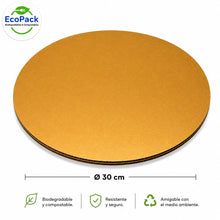 Carica l'immagine nel visualizzatore di Gallery, Disco Crostata Dorata 28cm, 1050gr
