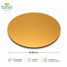 Carica l'immagine nel visualizzatore di Gallery, Disco Crostata Dorata 24cm, 1050gr
