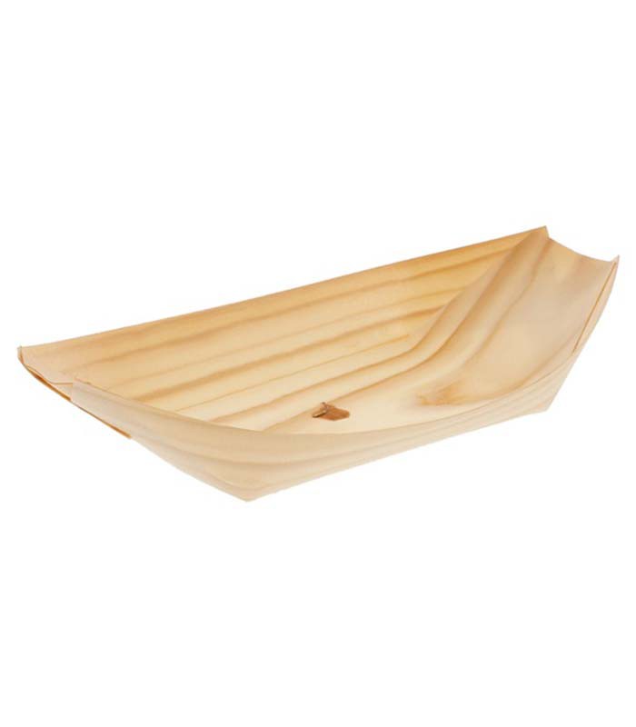 Barquetas/Cuencos Bambú 16,5x8,5x3cm
