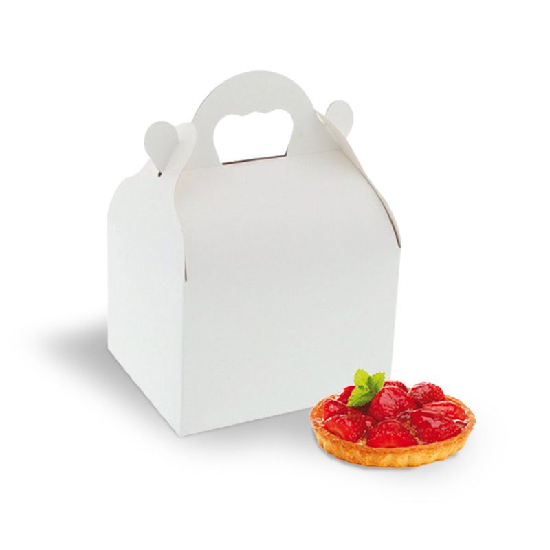 Caja con Asa Pasteleria - Pequeña (10,5x10,5x7cm)