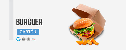 Caja Kraft Hamburguesa Pequeña 11x11x7cm (200 unid/caja) (exclusivo online)