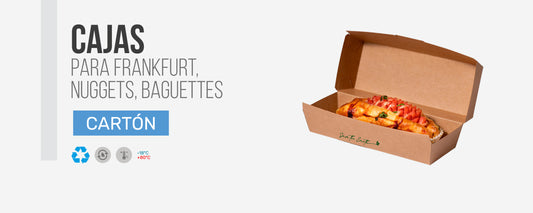 Caja Kraft Hot Dog 21x7x7,5cm (400 unid/caja) - (exclusivo online)