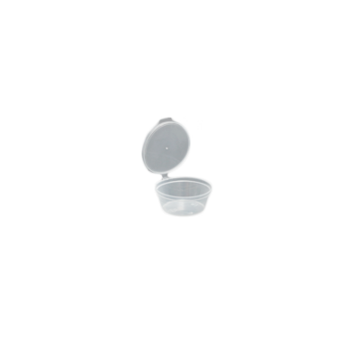 Tarrina para Salsa 30 ml con bisagra
